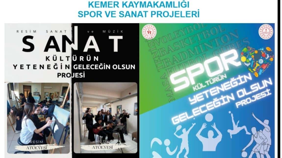 Spor ve Sanat Kültürün, Yeteneğin Geleceğin Olsun